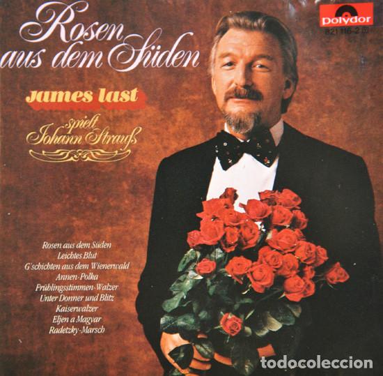 CDs de m&uacute;sica: James Last &ndash; Rosen Aus Dem S&uuml;den- James Last Spielt Johann Strauss (CD, Polydor 821 116-2)