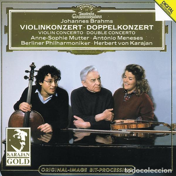 CDs de m&uacute;sica: Johannes Brahms, Anne-Sophie Mutter, Ant&oacute;nio Meneses, Berliner Philharmoniker, Herbert von...