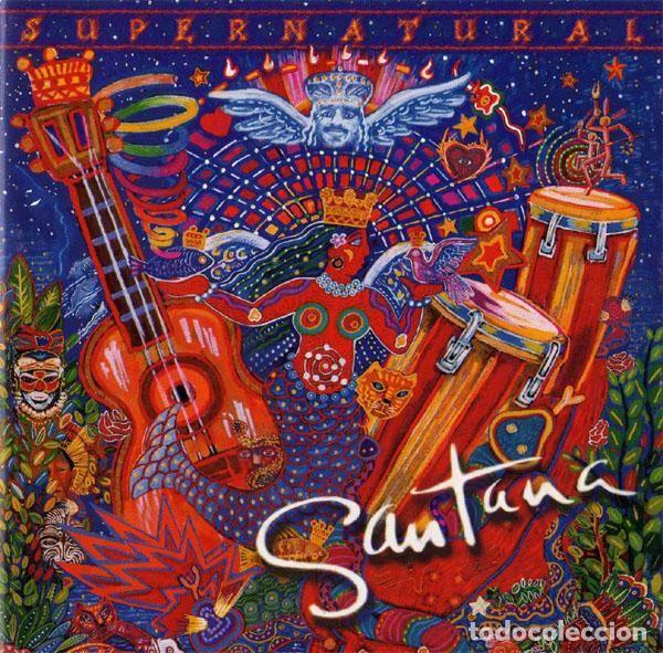 CDs de m&uacute;sica: Santana &ndash; Supernatural (CD, Arista 07822-19080-2)