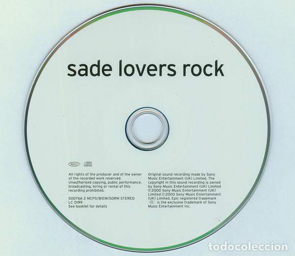 CDs de m&uacute;sica: Sade &ndash; Lovers Rock (CD, Epic 500766 2) - Foto 2