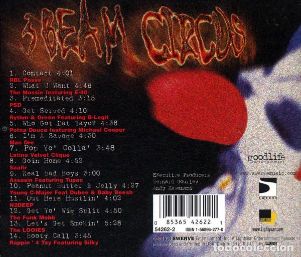 CDs de m&uacute;sica: Various &ndash; 3 Beam Circus (CD, Swerve Records 54262-2) - Foto 2