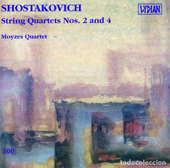 CDs de m&uacute;sica: Shostakovich | Moyzes Quartet &ndash; String Quartets Nos. 2 & 4 (CD, Lydian 18133)