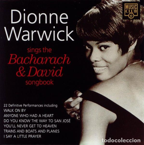 CDs de m&uacute;sica: Dionne Warwick &ndash; Dionne Warwick Sings The Bacharach & David Songbook (CD, Music Club MCCD 169)