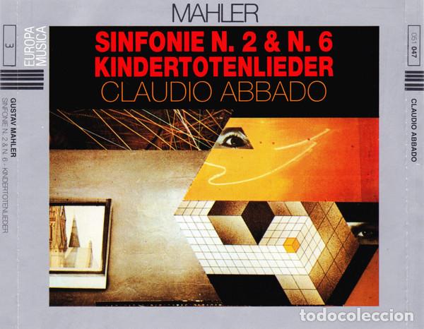 CDs de m&uacute;sica: Claudio Abbado, Gustav Mahler &ndash; Sinfonie N. 2 & N. 6 - Kindertotenlieder (CD, Frequenz 051 047)