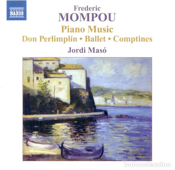 CDs de m&uacute;sica: Frederic Mompou, Jordi Mas&oacute; &ndash; Piano Music &bull; 5 (CD, Naxos 8.570956)