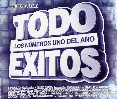 CDs de m&uacute;sica: Various &ndash; Todo Exitos 2007 (CD, Vale Music 0600753042779)