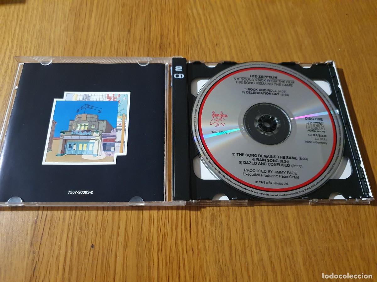 CDs de m&uacute;sica: 2 CD LED ZEPPELIN - THE SONG REMAINS THE SAME - Foto 2