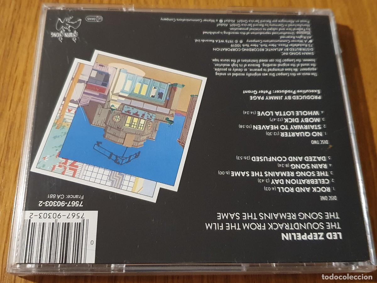 CDs de m&uacute;sica: 2 CD LED ZEPPELIN - THE SONG REMAINS THE SAME - Foto 4