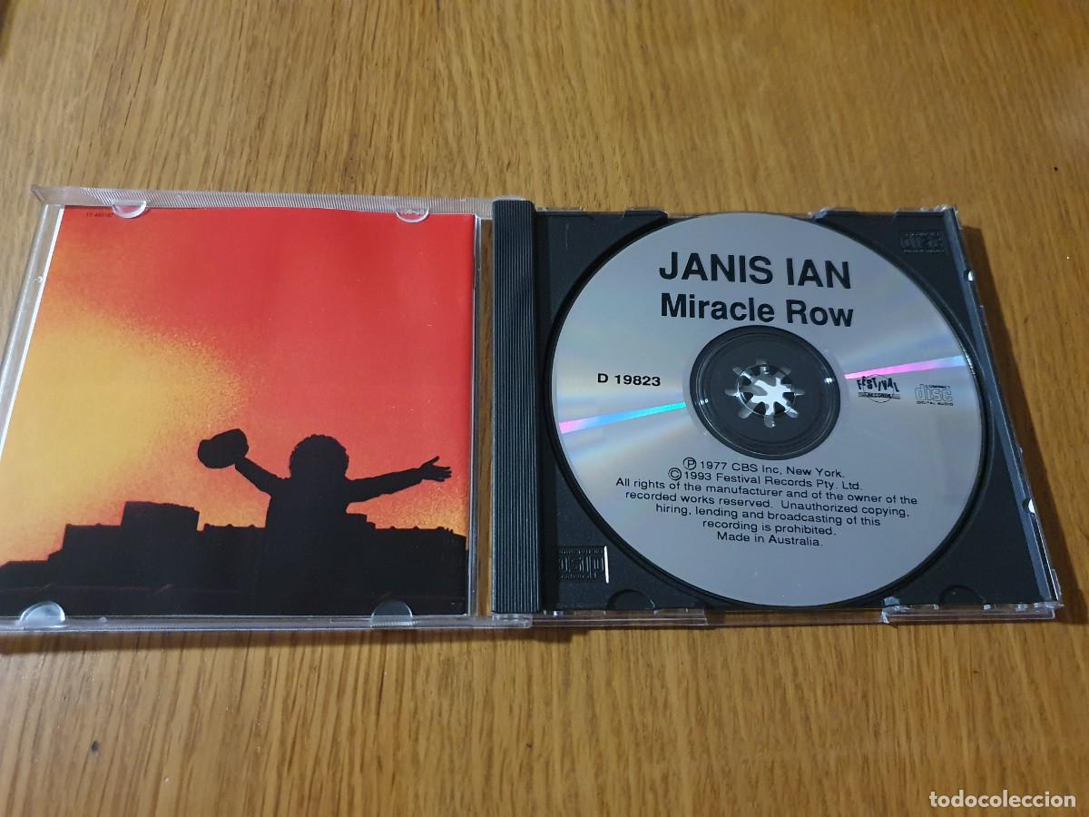 CDs de m&uacute;sica: CD JANIS IAN - MIRACLE ROW&nbsp; - Foto 2