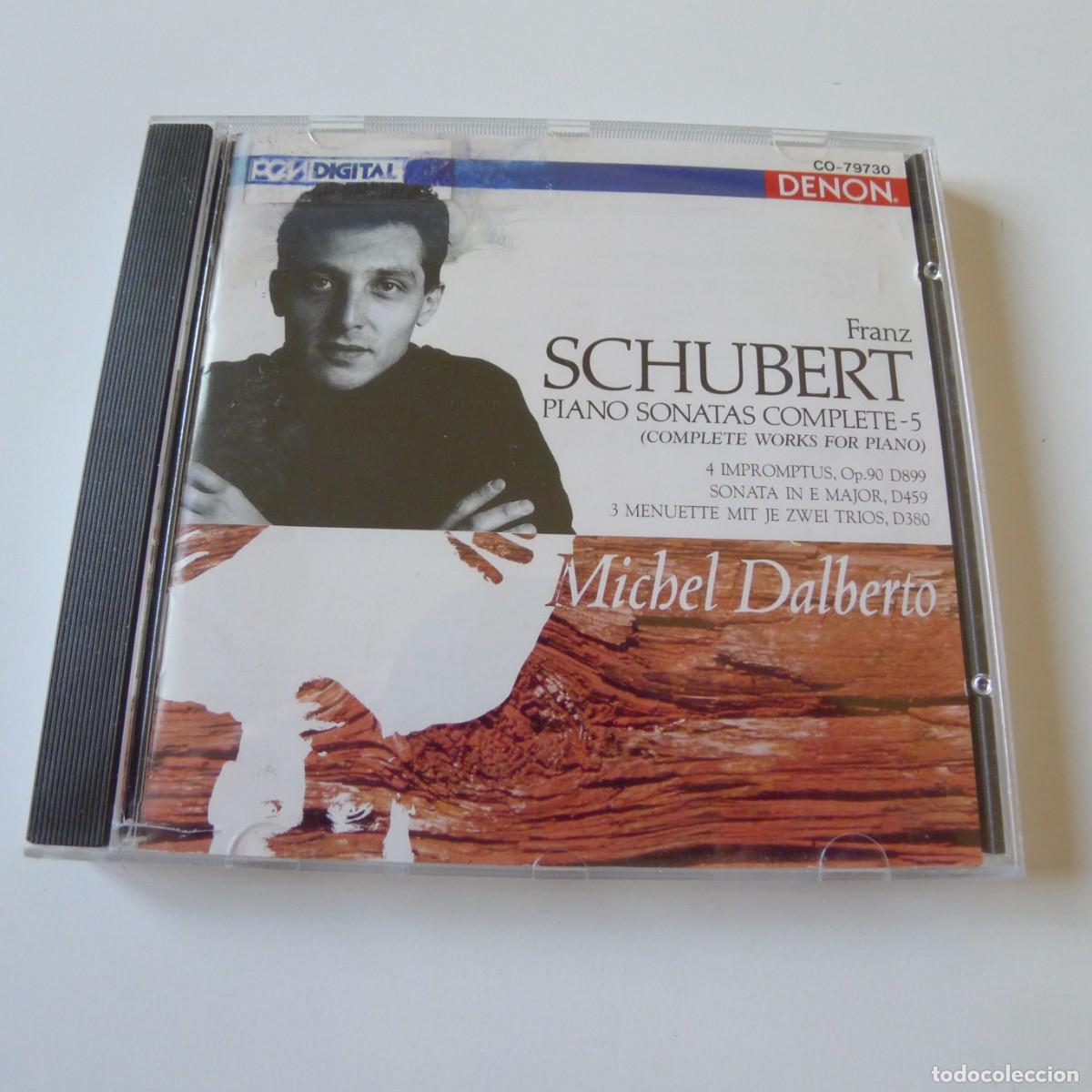 CDs de m&uacute;sica: Franz Schubert, Michel Dalberto PIano Sonatas Complete Works Vol 5, Michel Dalberto CD