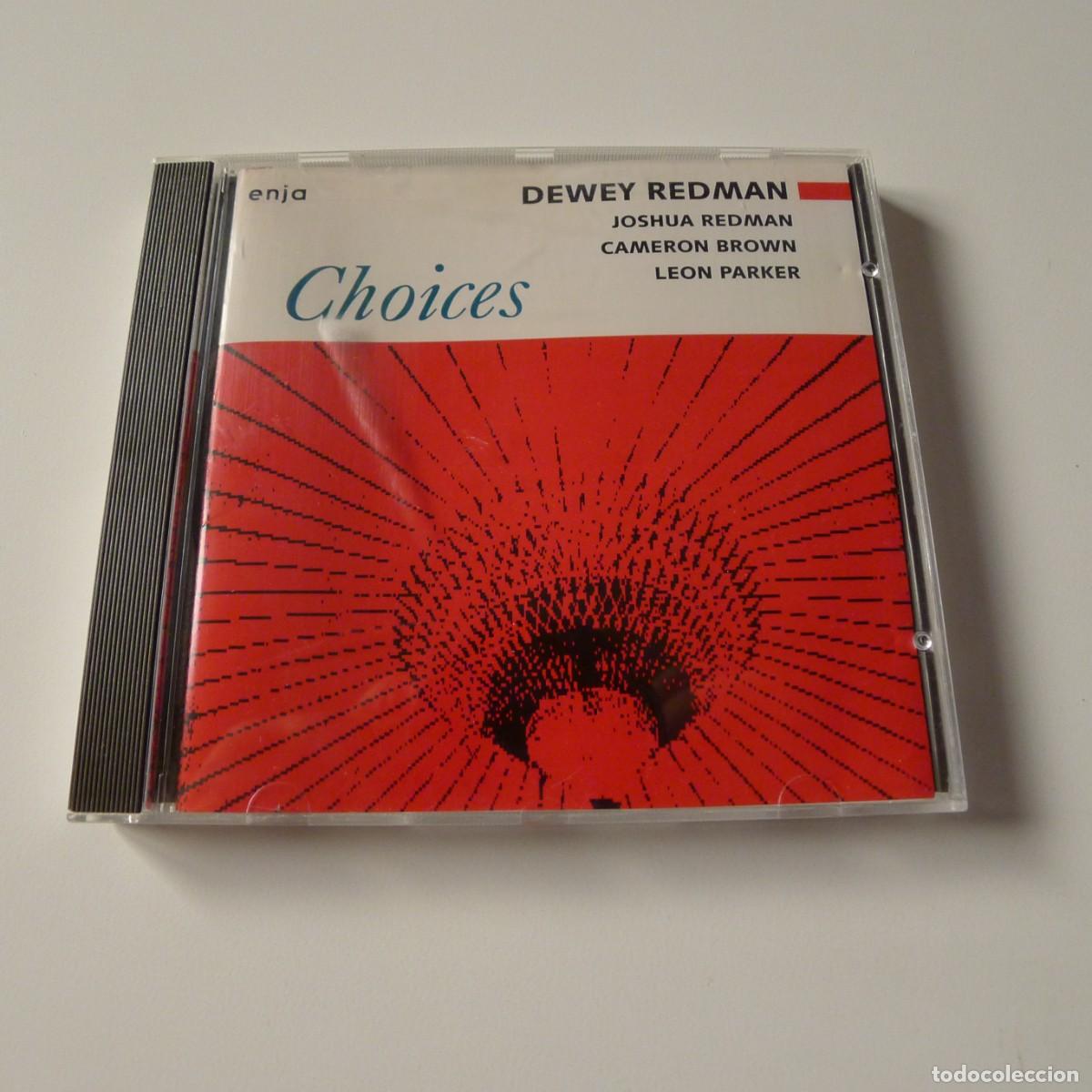 CD de M&uacute;sica: Dewey Redman / Joshua Redman With Cameron Brown / Leon Parker &ndash; Choices CD