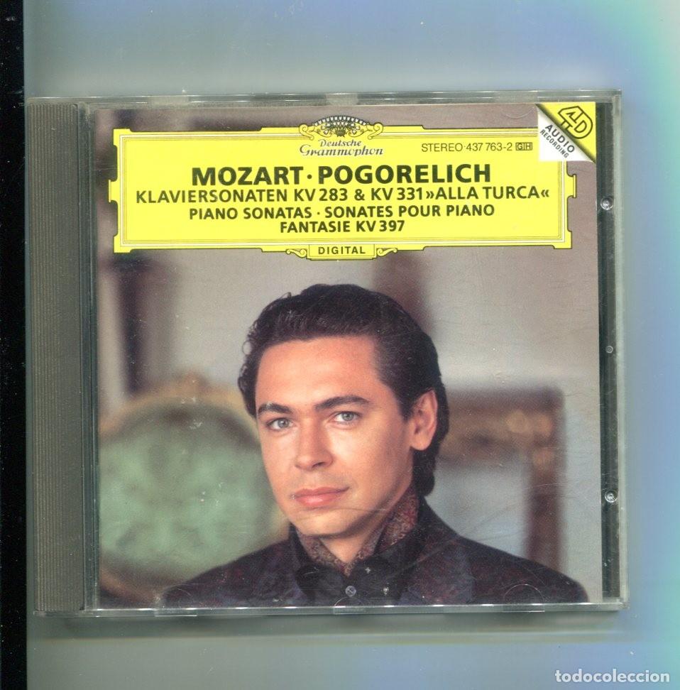 CDs de m&uacute;sica: mozart pogorelich. sonatas . deutsche Gramophon. cd