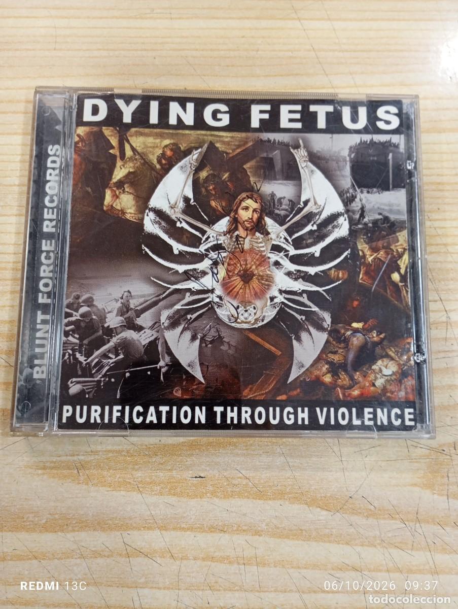 CDs de m&uacute;sica: Cd - Dying Fetus - Purification Through Violence - Foto 1