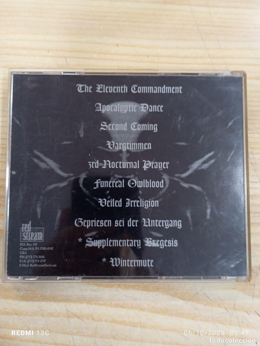 CDs de m&uacute;sica: Cd - Bethlehem - Dark Metal - Foto 2