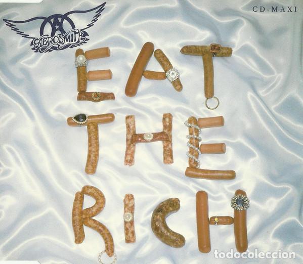 CDs de m&uacute;sica: Aerosmith &ndash; Eat The Rich (CD, Geffen Records GED21831)