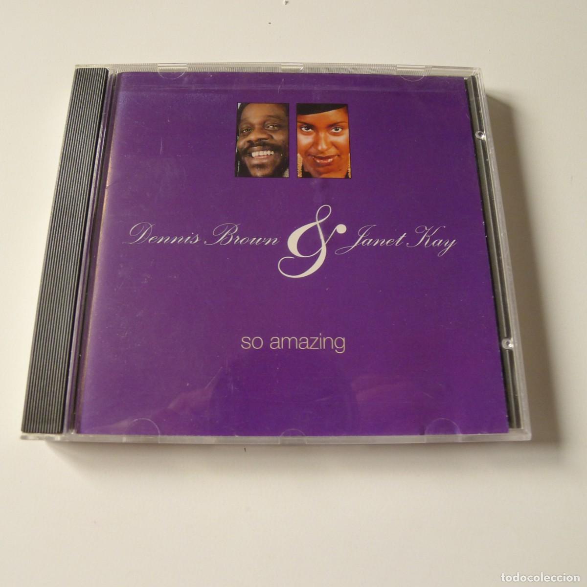 CDs de m&uacute;sica: Dennis Brown & Janet Kay &ndash; So Amazing CD