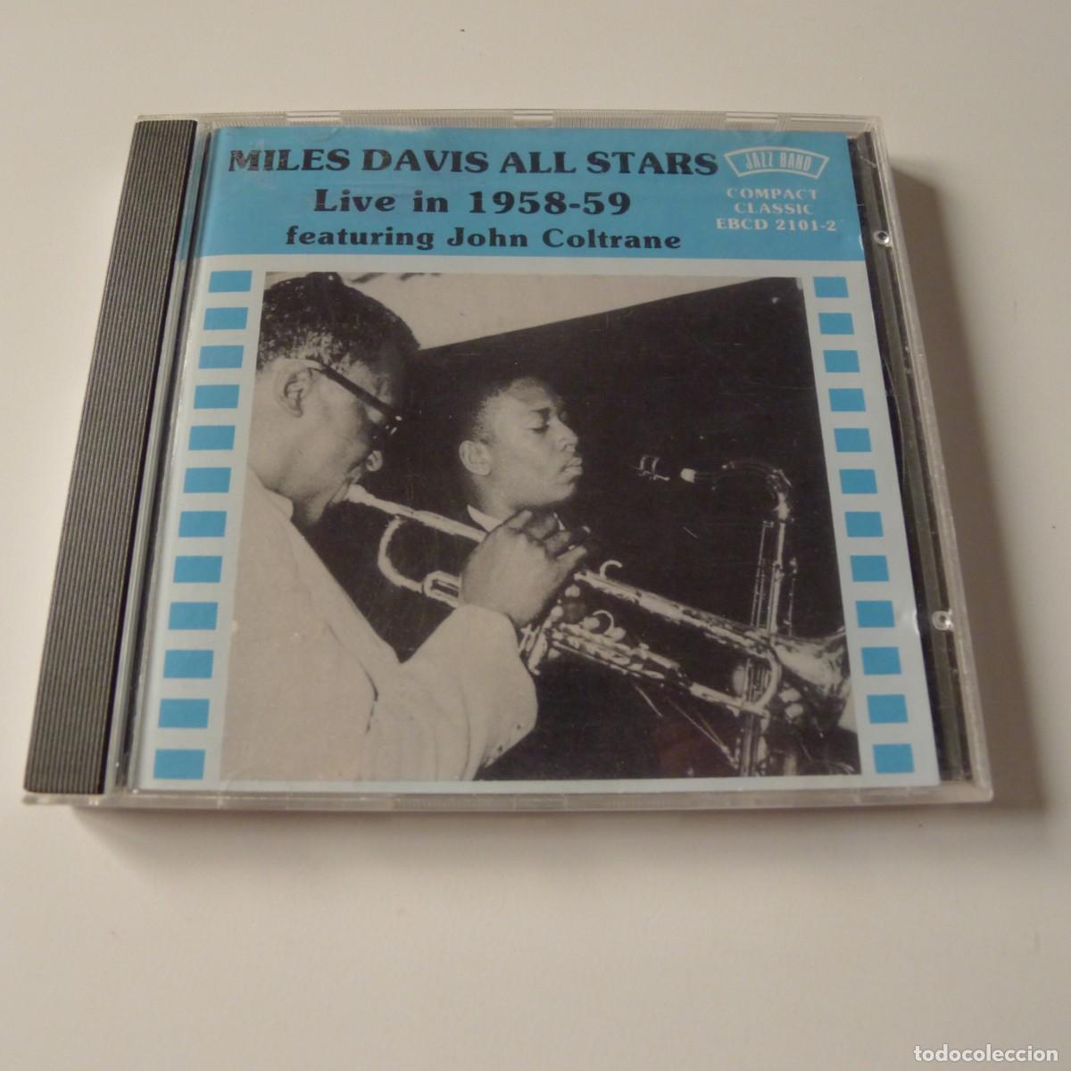 CDs de m&uacute;sica: Miles Davis All Stars Featuring John Coltrane &ndash; Live In 1958-59 CD edicion UK