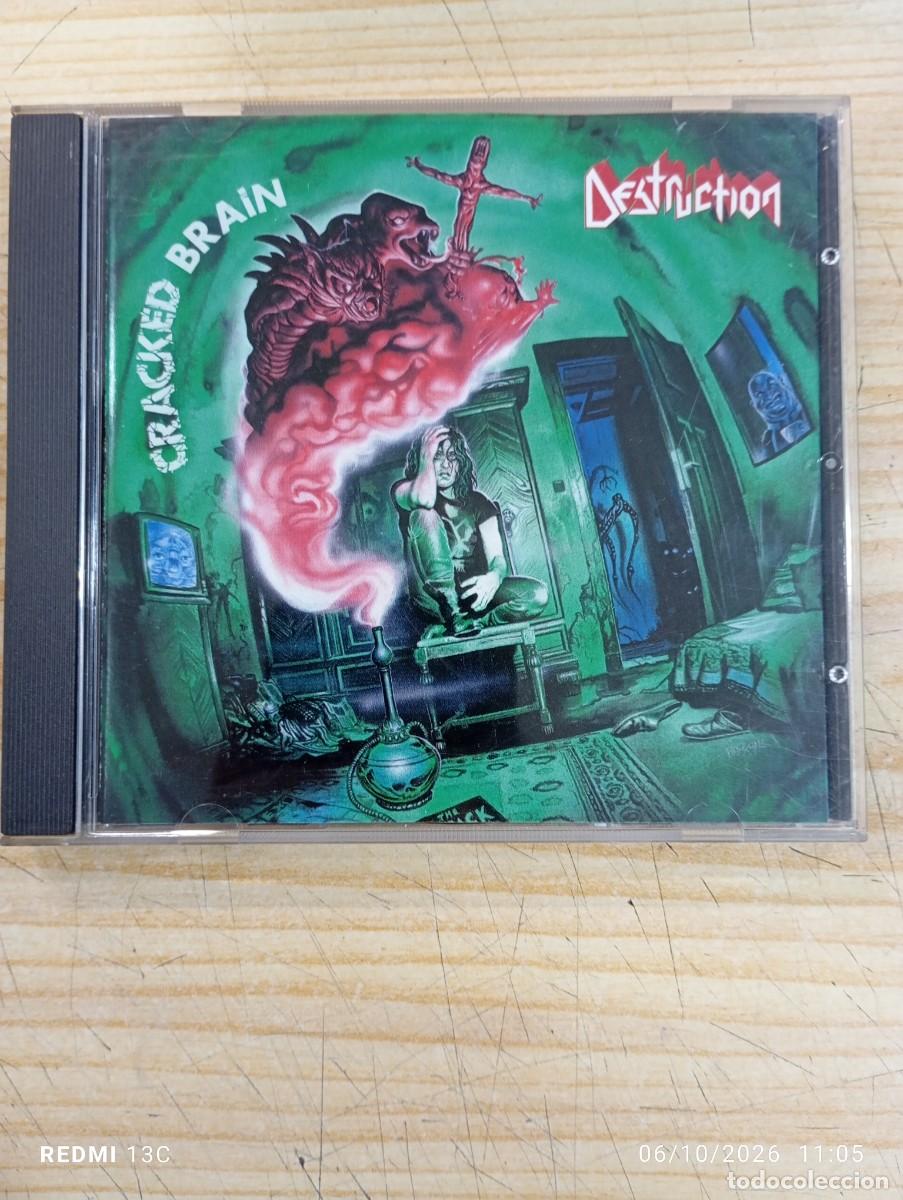 CDs de m&uacute;sica: Cd - Destruction - Cracked Brain