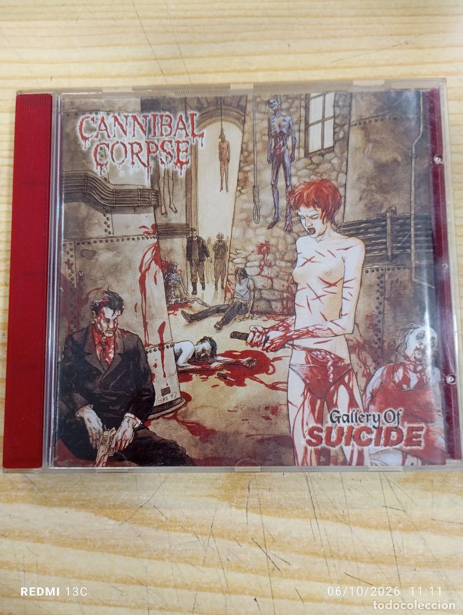 CDs de m&uacute;sica: Cd - Cannibal Corpse - Gallery Of Suicide