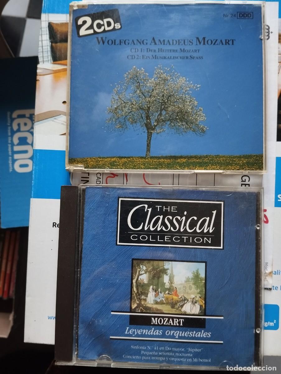 CDs de m&uacute;sica: 4 CD&acute;S MOZART VIENA MASTERS SERIE-CLASSICAL COLLECTION VIVA LA M&Uacute;SICA INFORMACI&Oacute;N EN FOTOS