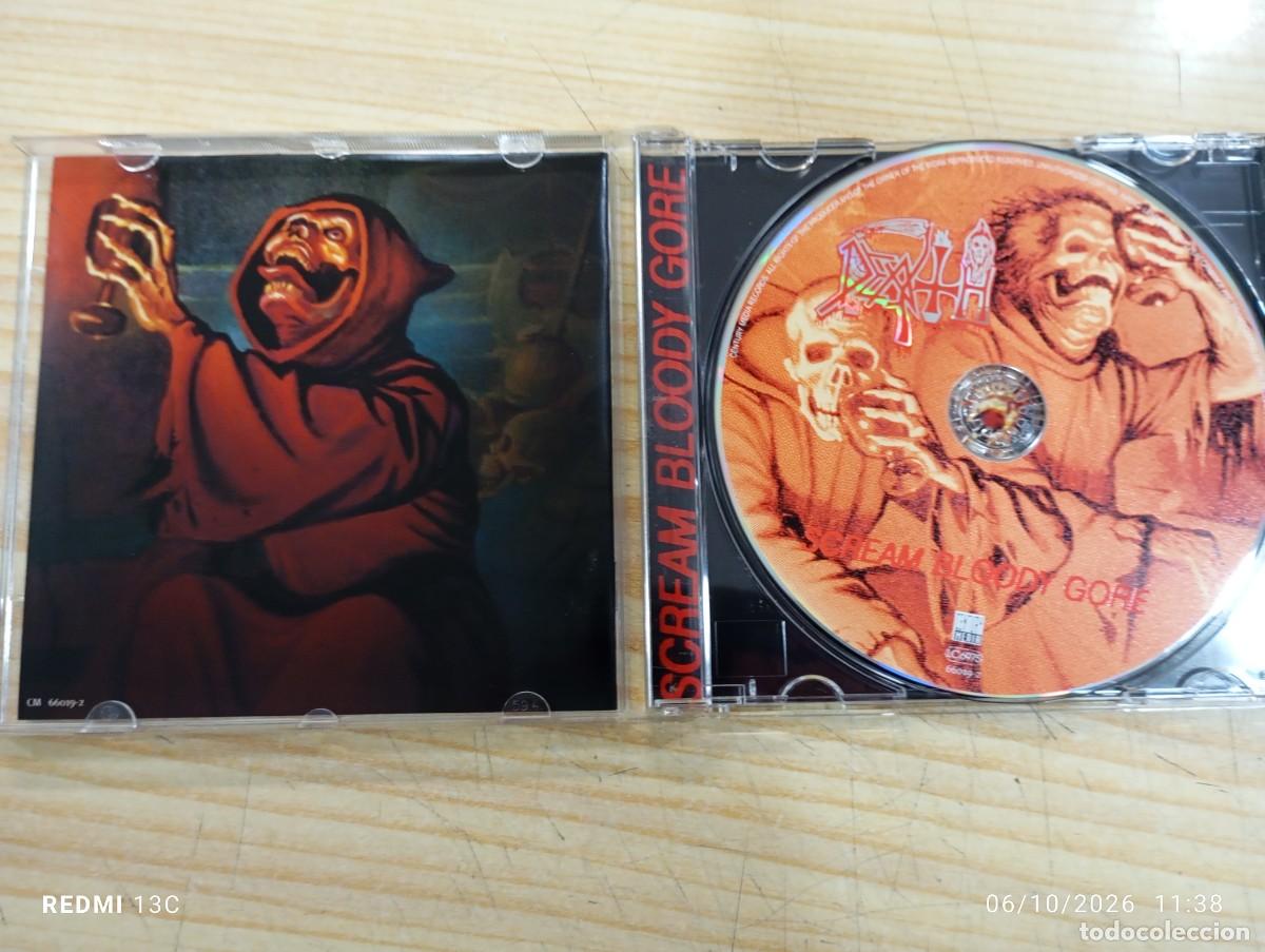 CDs de m&uacute;sica: Cd .- Death - Scream Bloody Gore - Foto 2