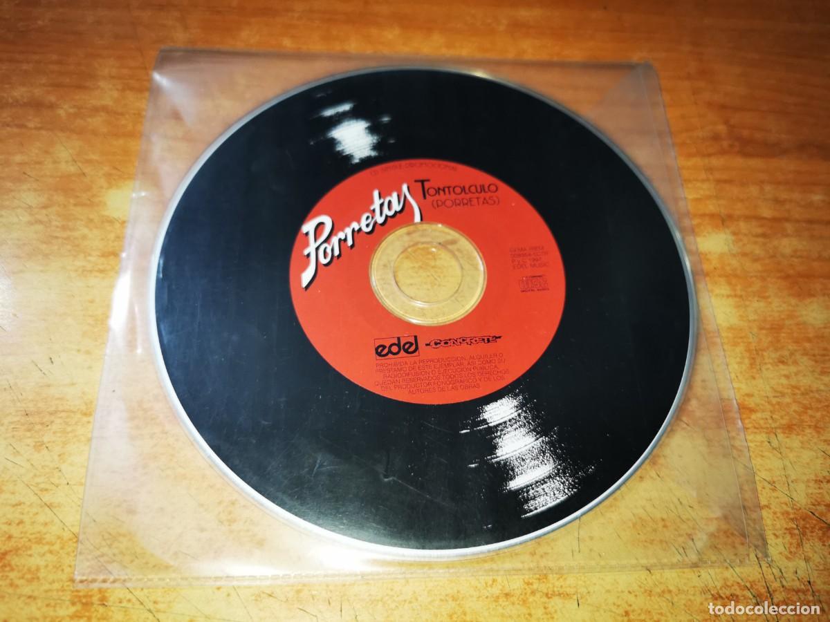 CDs de m&uacute;sica: PORRETAS Tontolculo CD SINGLE PROMO DEL A&Ntilde;O 1997 CONTIENE 1 TEMA