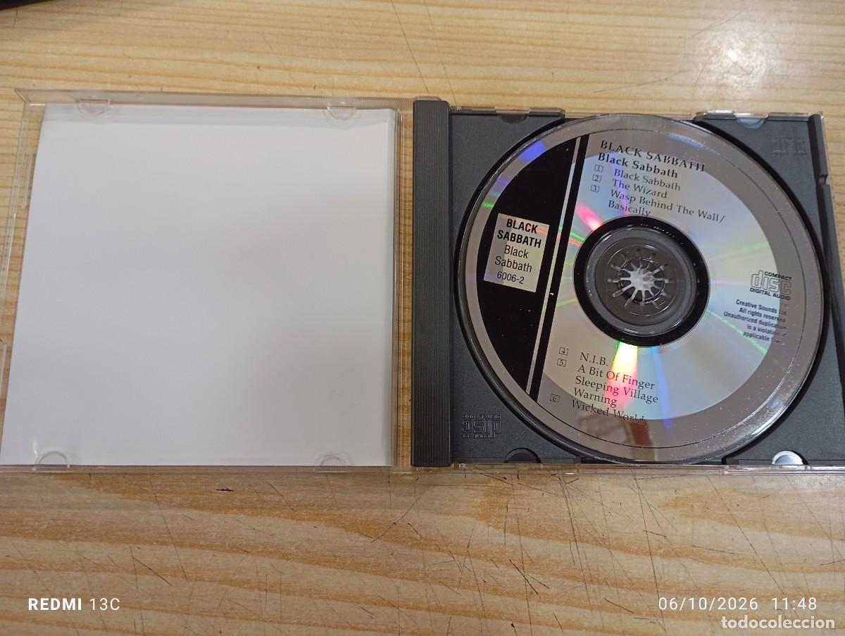 CDs de m&uacute;sica: Cd .- Black Sabbath - Black Sabbath - Foto 2