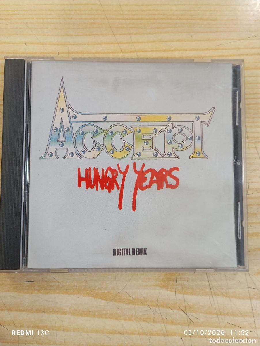 CDs de m&uacute;sica: Cd .- Accept - Hungry Years