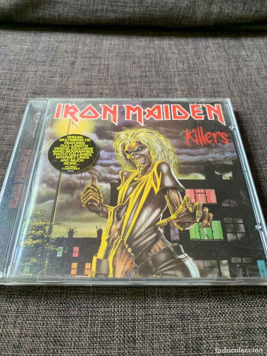 CDs de m&uacute;sica: CD. IRON MAIDEN. KILLERS. INCLUYE LIBRILLO. BUENA CONSERVACION