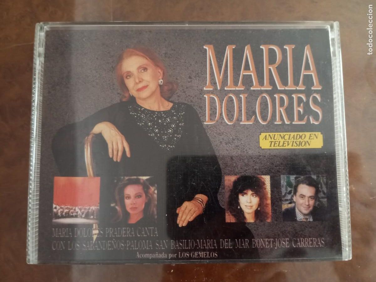 CDs de m&uacute;sica: MARIA DOLORES PRADERA, CD DOBLE - Foto 1