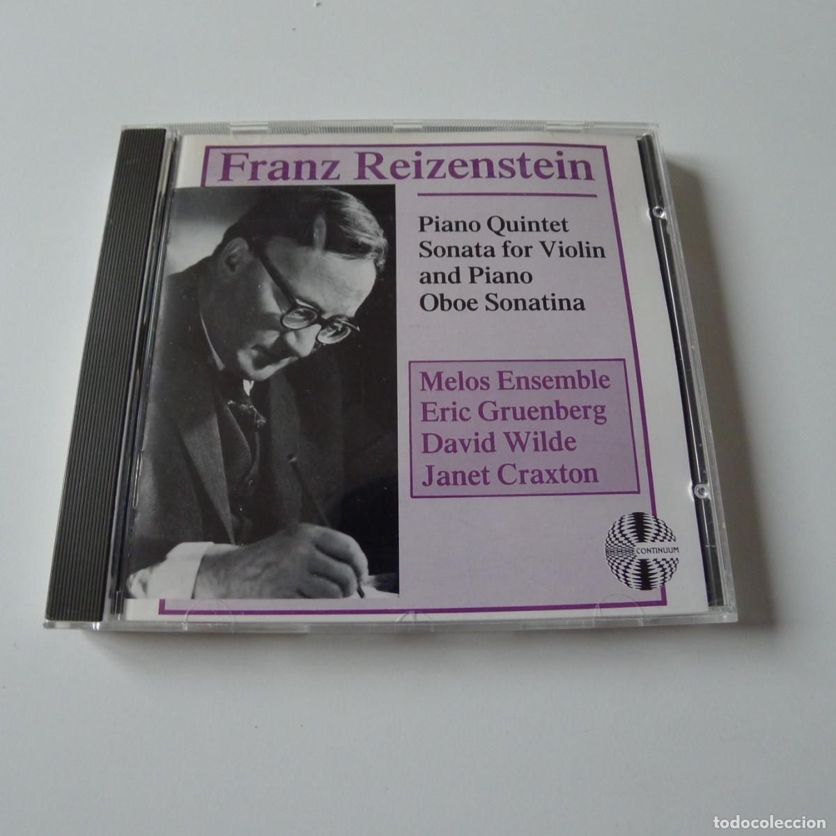 CDs de m&uacute;sica: Franz Reizenstein, Melos Ensemble &ndash; Piano Quintet - Sonata for Violin and Piano - Oboe Sonatina CD