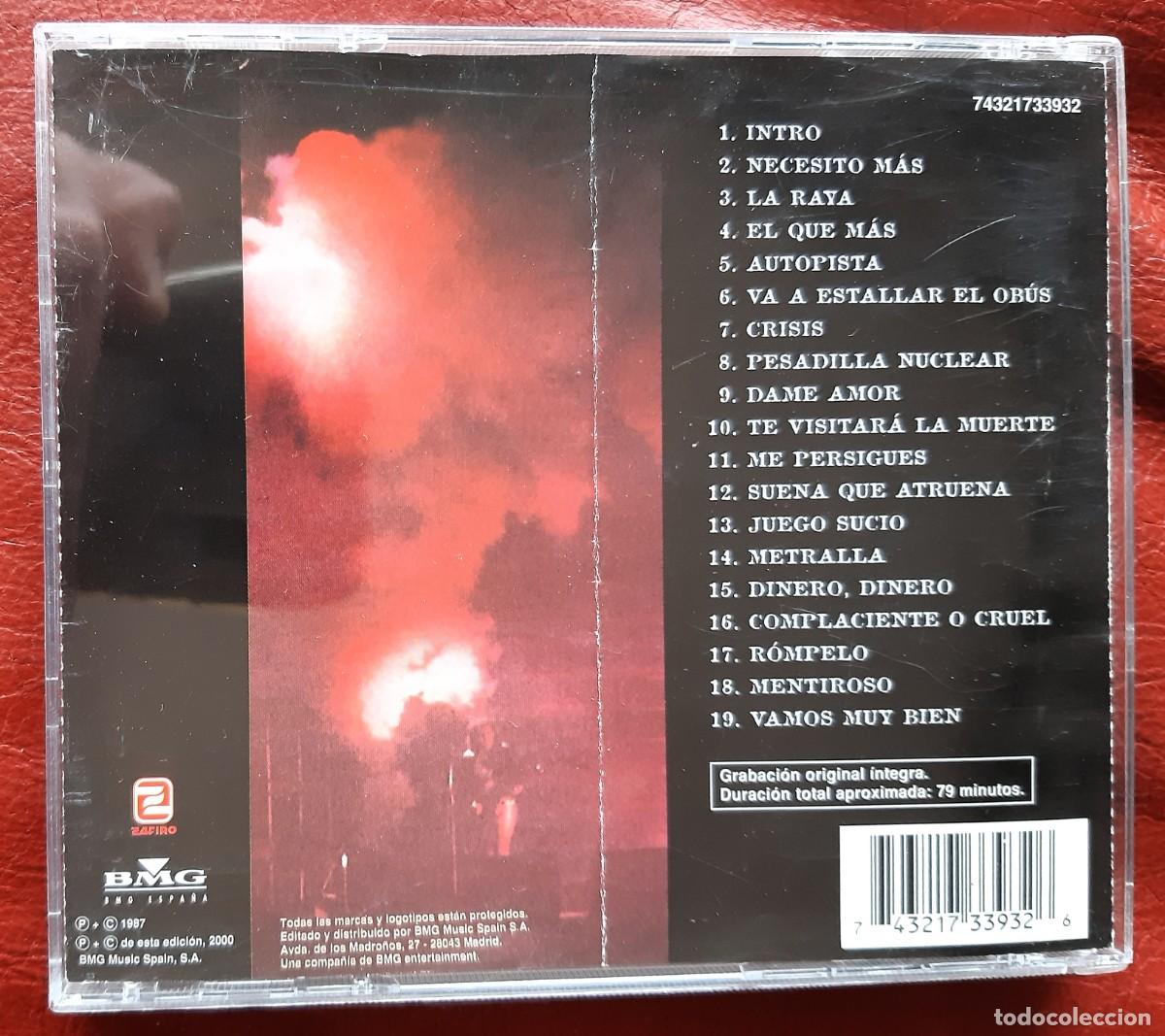 CDs de m&uacute;sica: OBUS - EN DIRECTO 21-2-87 CD - Foto 2