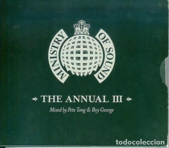 CDs de m&uacute;sica: Pete Tong & Boy George &ndash; The Annual III (CD, Ministry Of Sound ANNCD97)