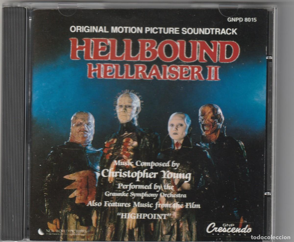 CDs de m&uacute;sica: B.S.O. HELLRAISER II &middot; HELLBOUND - CHRISTOPHER YOUNG (CD CRESCENDO 1989) - Foto 1