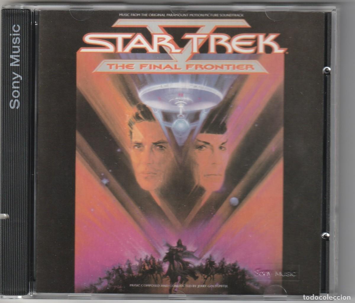 CDs de m&uacute;sica: B.S.O. STAR TRECK &middot; THE FINAL FRONTIER - JERRY GOLDSMITH (CD SONY 1989)