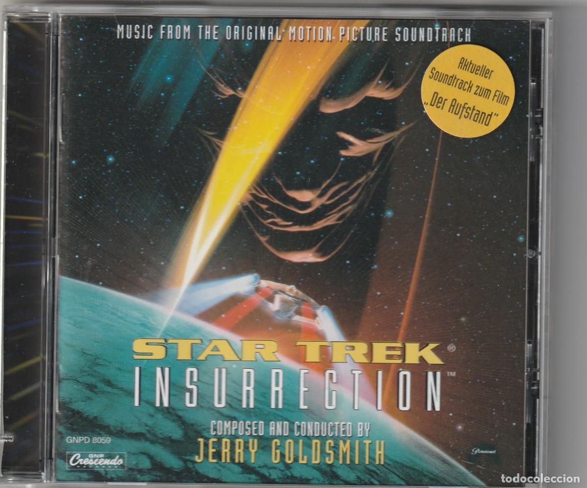 CDs de m&uacute;sica: B.S.O. STAR TRECK &middot; INSURRECTION - JERRY GOLDSMITH (CD SONY 1998)