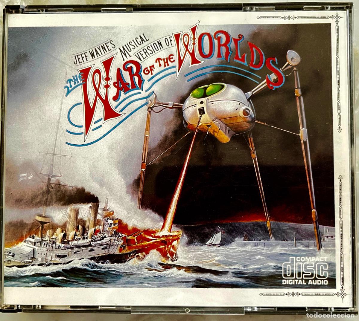 CDs de m&uacute;sica: THE WAR OF THE WORLDS. GUERRA DE LOS MUNDOS.DOBLE CD + LIBRETO 1&ordm; EDICION CAJA ANCHA MADE IN AUSTRIA