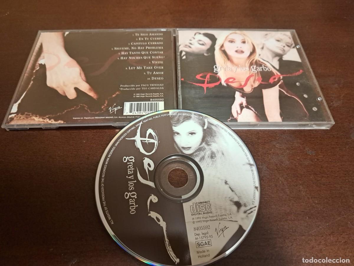 CDs de m&uacute;sica: GRETA y LOS GARBO - CD - DESEO - Foto 1