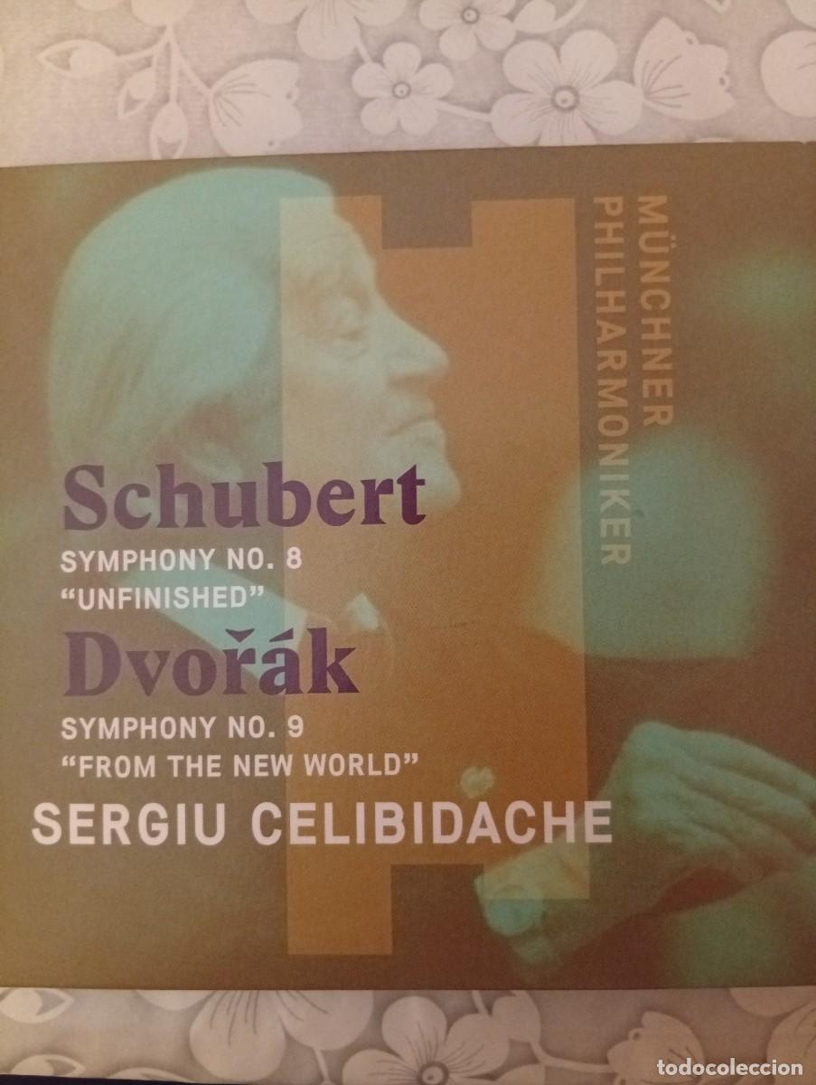 CDs de m&uacute;sica: Celibidache dirige Schubert y Dvor&aacute;k