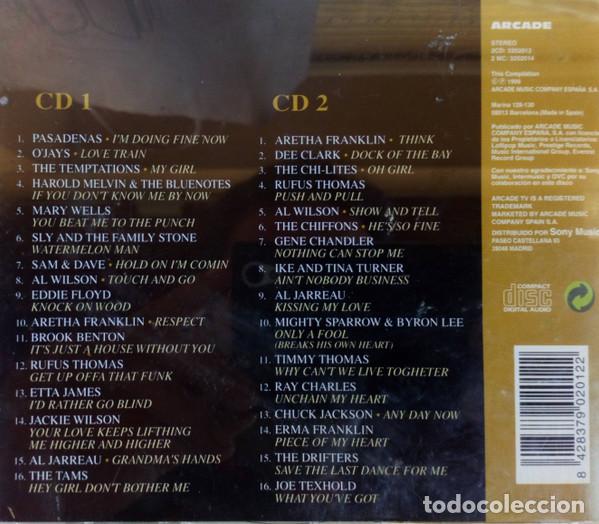 CDs de m&uacute;sica: Various &ndash; 100% Soul (CD, Arcade 3202012) - Foto 2