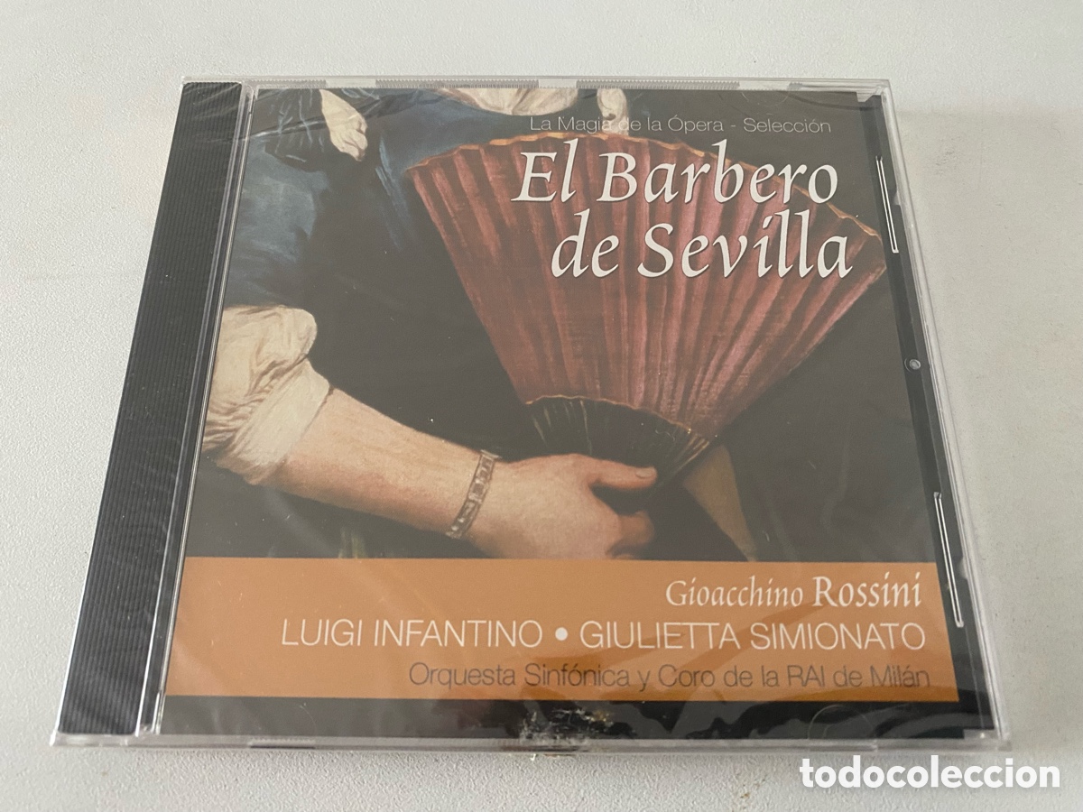 CDs de m&uacute;sica: El Barbero De Sevilla Gioacchino Rossini Cd Nuevo Precintado