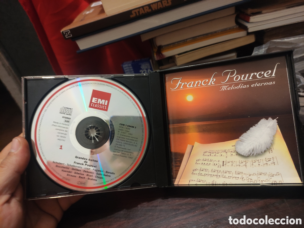 CDs de m&uacute;sica: Franck Pourcel Melod&iacute;as eternas - EMI CLASSICS 2 CD - Foto 4