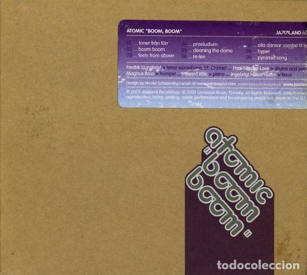CDs de m&uacute;sica: Atomic &ndash; Boom Boom (CD, Jazzland Recordings 0044003826427)