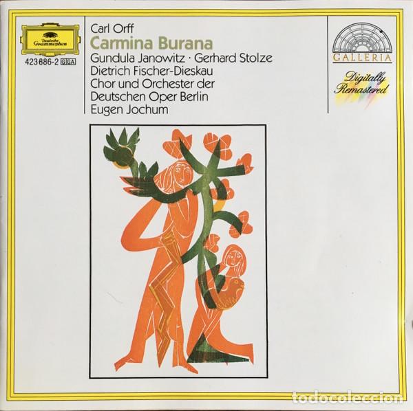 CDs de m&uacute;sica: Carl Orff - Gundula Janowitz / Gerhard Stolze / Dietrich Fischer-Dieskau / Orchester Der...