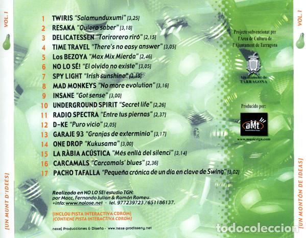CDs de m&uacute;sica: Various &ndash; Un Munt DIdees Vol. I (CD, Not On Label none) - Foto 2