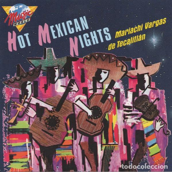 CDs de m&uacute;sica: Mariachi Vargas de Tecalitl&aacute;n &ndash; Hot Mexican Nights (CD, RCA ND 70664)