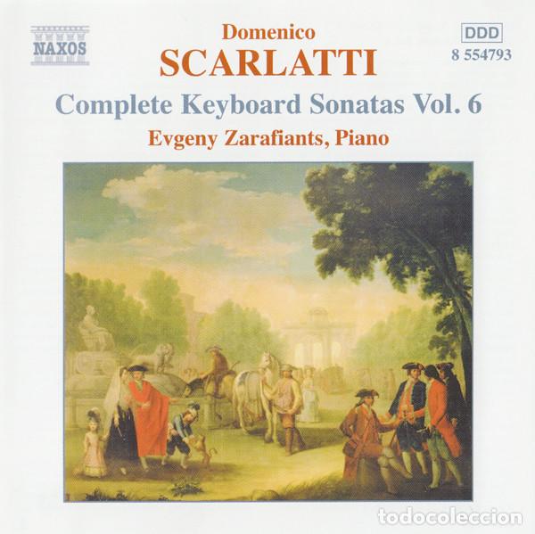 CDs de m&uacute;sica: Domenico Scarlatti, Evgeny Zarafiants &ndash; Complete Keyboard Sonatas Vol. 6 (CD, Naxos 8.554793)