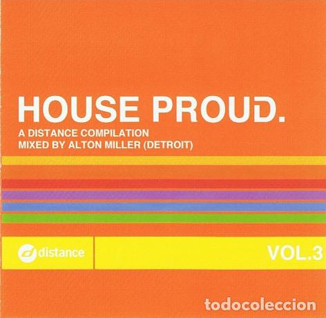 CDs de m&uacute;sica: Alton Miller &ndash; House Proud. Vol.3 (CD, Distance Di2502)