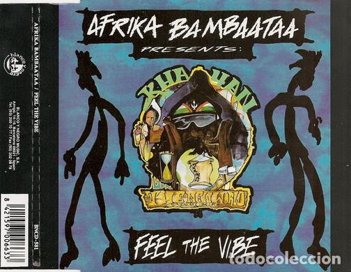 CDs de m&uacute;sica: Afrika Bambaataa Presents: Khayan & The New World Power &ndash; Feel The Vibe (CD, Blanco Y Negro BNCD...