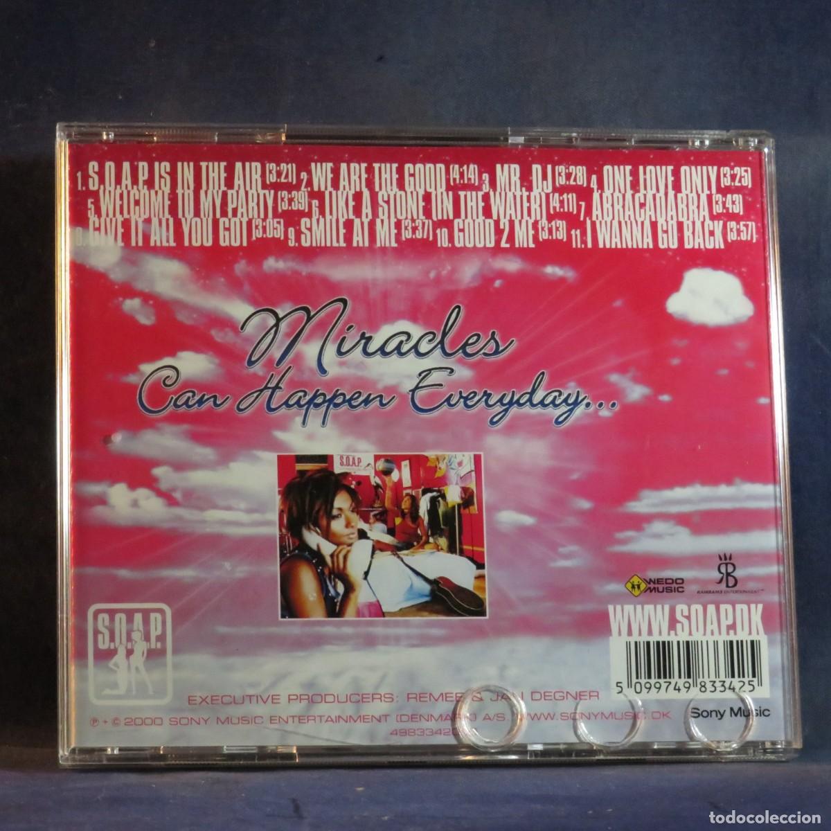 CDs de m&uacute;sica: S.O.A.P. &ndash; MIRACLE - CD - Foto 2
